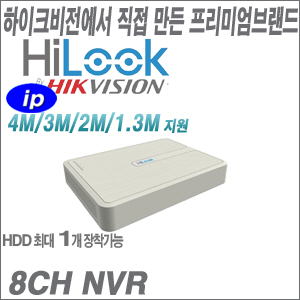 [8CH 4M/3M/2M] NVR-108-B